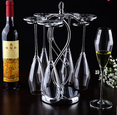 Haonai man blown special designed glass champagne flute