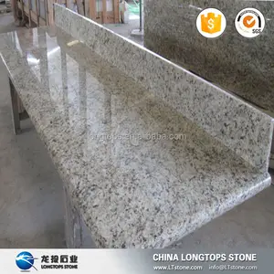 Großhandel polierte Giallo dekorative Granit Küchen platte für Innendekoration