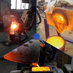 Fuente de la fábrica de inducción horno de fundición de metal para fundir <span class=keywords><strong>el</strong></span> aluminio, cobre, hierro, oro y plata - Product Image 6