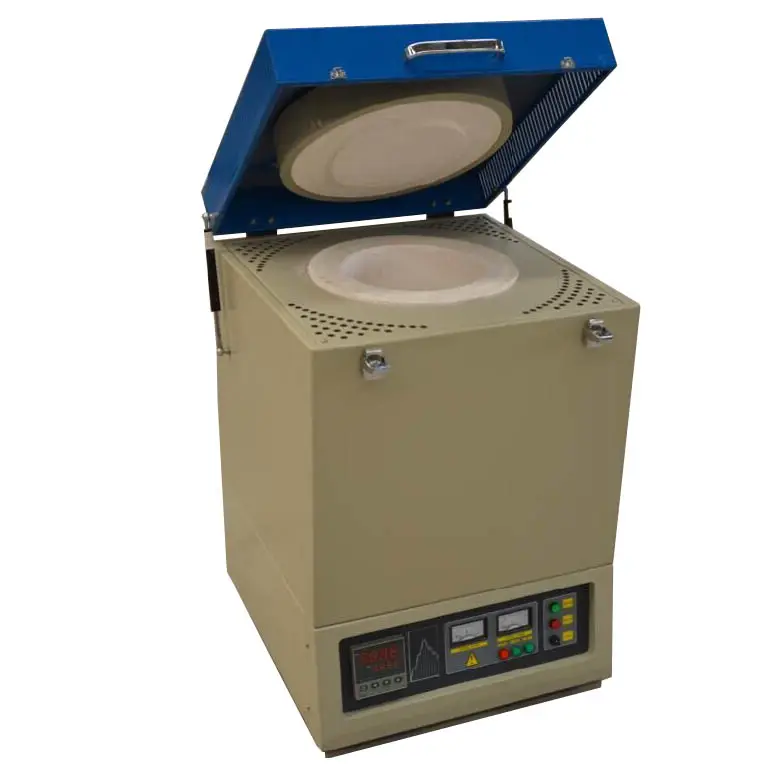 Factory price 1200C small electric crucible furnace