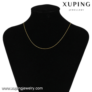 41506 Xuping 골드 목걸이 보석, 24k 패션 두바이 9 그램 체인 목걸이 - Product Image 6