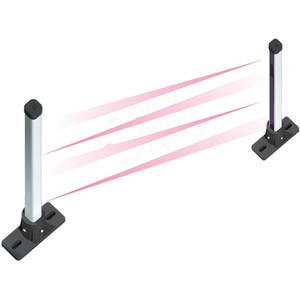 Sistema de Seguridad para Jardín, <span class=keywords><strong>6</strong></span> Haces Láser Infrarrojos, Sensor de Haz Cableado, Alarma Antirrobo, Perímetro Infrarrojo Anti Intrusión - Product Image 5
