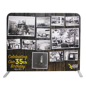 10ft tessuto di tensionamento stampa personalizzata pubblicità display stand per la promozione - Product Image 5