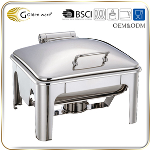 Golden Ware <span class=keywords><strong>restaurante</strong></span> y hotel 9L Acero inoxidable buffet chafing dish - Product Image 4