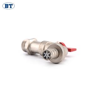 BOTE ก๊อกน้ำนิกเกิล<span class=keywords><strong>ส</strong></span>ำหรับสวน,ก๊อกน้ำพร้อมที่จับลายผีเ<span class=keywords><strong>ส</strong></span>ื้อสีแดง OEM BT2004 - Product Image 2