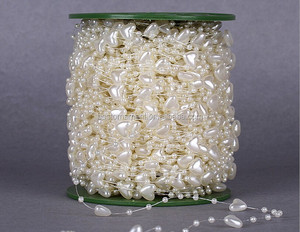 Keadic 200ft Pearl String Beads - 3-8mm Mixed White Faux Pearls For Wedding, DIY & Crafts - View #4