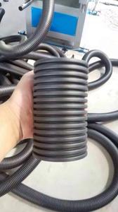 Plastik tek duvar oluklu boru yapma makinesi su borusu makinesi - Product Image 5