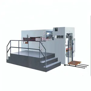 semi automatic corrugated paper die cutting and creasing machine for sale