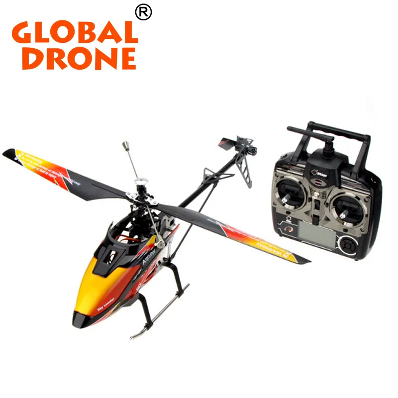 Global Drone WLtoys v913 V913 2.4 그램 큰 4ch Single Blade 헬리콥터 장난감 VS V911 V912
