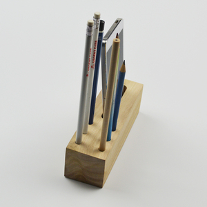 OEM Creative novità multifunzione in legno presa a matita supporto per <span class=keywords><strong>telefono</strong></span> cellulare portapenne quadrate in acrilico in bambù 3,000 pz - Product Image 6