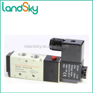 LandSky 2 way air valvola solenoide 4V230C 08 Interno pilota exteranl <span class=keywords><strong>pilot</strong></span> 5 posizione por3 peso 360g - Product Image 3