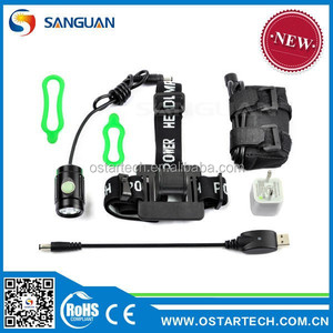 Sanguan CREE XML2 U2 Mini USB Thumb montaña la luz casco de bicicleta pulgar <span class=keywords><strong>II</strong></span> - Product Image 6