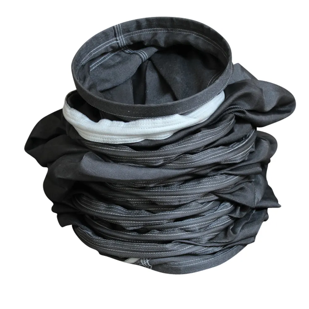 carbon black fiberglass filter bag for refinery industry