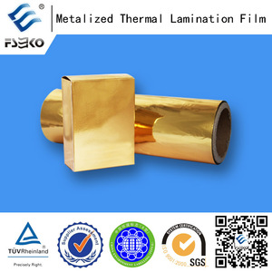 Metallic Gold Térmico Laminación Película - Product Image 1