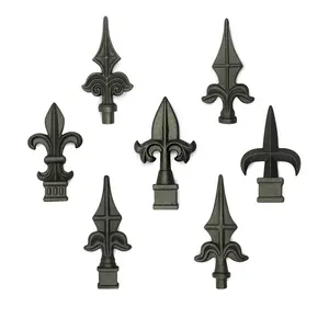 China Manufacture Cast Iron Finial Point for Gate Fence Railings Decorative