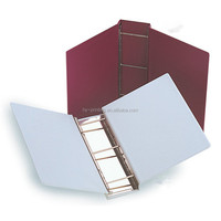 Classeur à 4 anneaux en PVC robuste, format catalogue, taille personnalisable