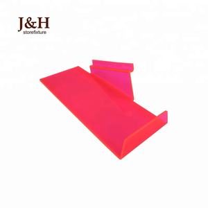 J & H Storefixture Slatwall incliné Porte-chaussures en plastique pour adultes Étagère à chaussures en acrylique pour la présentation des chaussures - Product Image 4