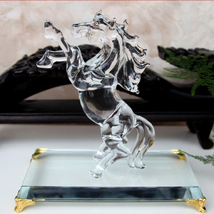 Encantador <span class=keywords><strong>y</strong></span> lindo 12 decoración Zodiaco animal artesanía de cristal regalos - Product Image 3