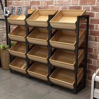 Goede Kwaliteit Supermarkt Groente Rack Fruit Display Stand