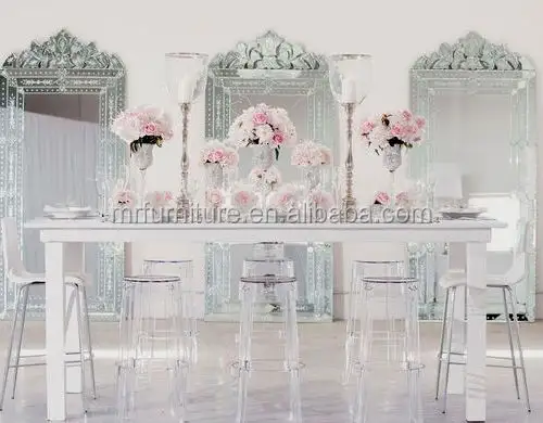 Venetian Style Wedding Long Floor Stand Wall Mirror