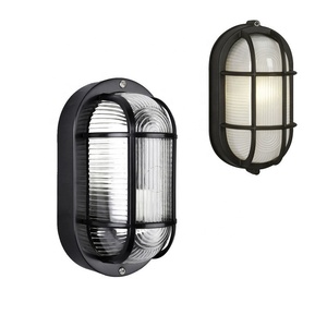 E26 E27 세륨 서리로 덥은 유리제 그늘 방수 방수벽 lgiths를 가진 옥외 방수벽 빛 검정 끝 - Product Image 3