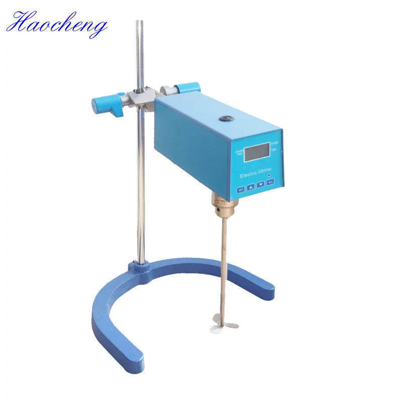 Lab digital overhead stirrer agitator liquid detergent mixer