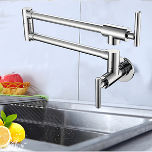 <span class=keywords><strong>Rubinetto</strong></span> da Parete per Lavello con Doppio Snodo Girevole e Prolunga - Product Image 2