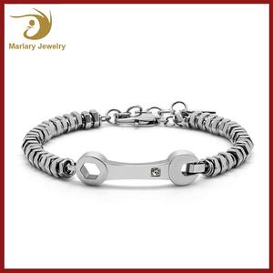 2017 En Cuir Wrap Bracelet Manchette, Tête de Lion Bracelet Bracelet Pour Hommes, En Acier inoxydable Bijoux - Product Image 3