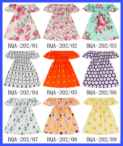 Abito da Cerimonia per Bambina con Stampe di Piccoli <span class=keywords><strong>Animali</strong></span>, <span class=keywords><strong>Boutique</strong></span>, Spalle Scoperte, Estivo, per Bambine di 4 Anni, Vendita all'Ingrosso di Abiti per Bambine - Product Image 6