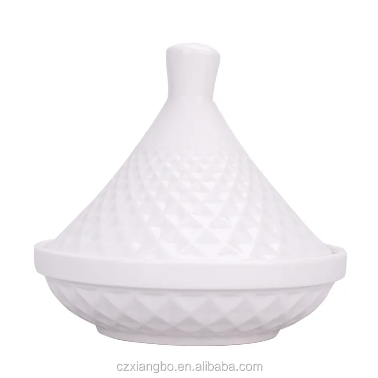 Plat à beurre en céramique avec couvercle, mini collation tagine ronde, en Stock en vrac