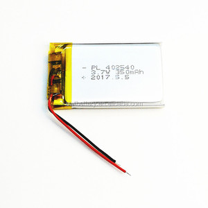 452540 3.7v 7.4v 350mah 380mah 리튬 이온 폴리머 배터리 - Product Image 1