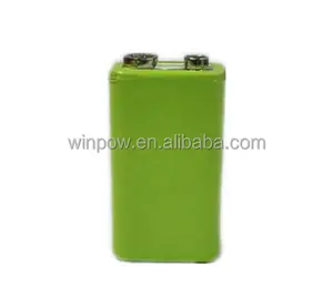 Bateria recarregável 9v ni mh, alta qualidade da fábrica huizhou