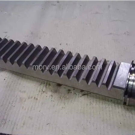 custom steel CNC gear rack and pinion gearing