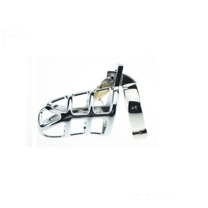 Mannelijke Kuisheid Kooi Rvs Kuisheidskooi Voor Man Metalen <span class=keywords><strong>Penis</strong></span> Lock - Product Image 6