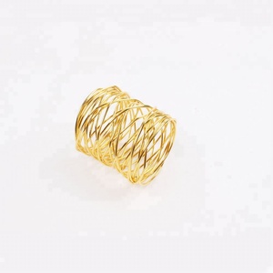 ขายร้อนสีลวดแหวนผ้าเช็ดปาก - Product Image 4