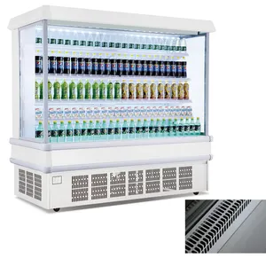 슈퍼마켓 신선한 과일 야채 델리 음식 전시 냉장고 냉장고 냉장고 장비