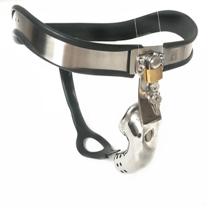 Schwarzer Kaiser neuer CCB männlicher Keuschheit gürtel Edelstahl <span class=keywords><strong>Anal</strong></span> <span class=keywords><strong>Plug</strong></span> mit Stuhlloch Keuschheit gürtel - Product Image 6