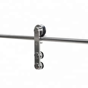 Accessoires de <span class=keywords><strong>porte</strong></span> <span class=keywords><strong>coulissante</strong></span> en bois et en verre en acier inoxydable classique LJ-8050 - Product Image 4