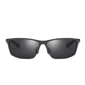 DHK2179 kacamata hitam mengemudi terpolarisasi, Fashion aluminium ringan desain olahraga klasik