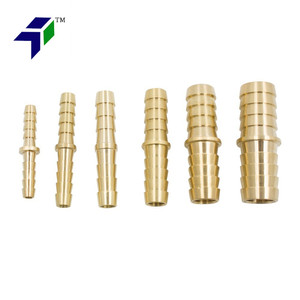 Legines Ottone Hose Fitting Adapter Accoppiatore Mender Splicer Tubi Joiner Union Spinato - Product Image 3