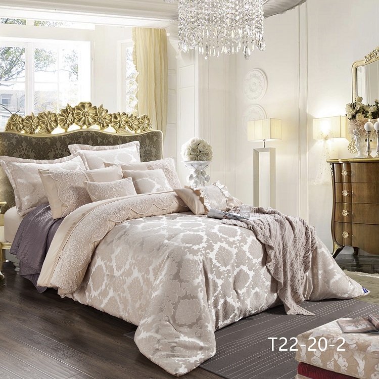 KOSMOS 9 unids jacquard conjunto dubai edredón de lujo king size cama edredón