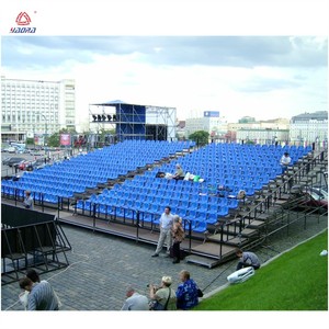 Arquibancadas Retráteis Móveis de Fácil Instalação para Eventos ao Ar Livre, Assentos de Plástico para Estádio de Beisebol - Product Image 4