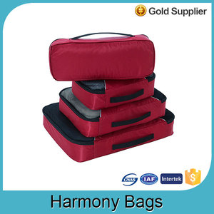 Promotionnel <span class=keywords><strong>pas</strong></span> <span class=keywords><strong>cher</strong></span> emballage cubes 4 set <span class=keywords><strong>voyage</strong></span> bagages organisateur sac - Product Image 1