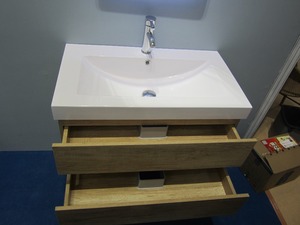 Estilo Europeo moderno PARED COLGABA mdf <span class=keywords><strong>mueble</strong></span> <span class=keywords><strong>de</strong></span> <span class=keywords><strong>baño</strong></span> <span class=keywords><strong>espejo</strong></span> <span class=keywords><strong>de</strong></span> vanidad <span class=keywords><strong>con</strong></span> luz LED - Product Image 2