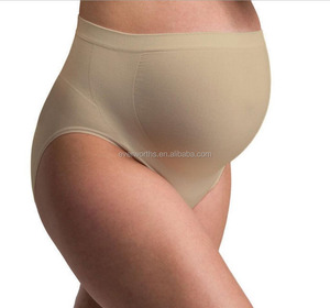 Ropa Interior de Maternidad Sin Costuras para Mujeres Embarazadas, Elástica en 4 Direcciones, Suave y Cómoda, Braga de Soporte para el Vientre que se Ajusta al Cuerpo a lo Largo del Embarazo - Product Image 1