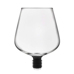 <span class=keywords><strong>Calice</strong></span> <span class=keywords><strong>da</strong></span> vino in borosilicato Topper per <span class=keywords><strong>bottiglia</strong></span> in vetro-il <span class=keywords><strong>calice</strong></span> <span class=keywords><strong>da</strong></span> bere direttamente dalla <span class=keywords><strong>bottiglia</strong></span> <span class=keywords><strong>bottiglia</strong></span> <span class=keywords><strong>da</strong></span> 375 ml di vino - Product Image 1