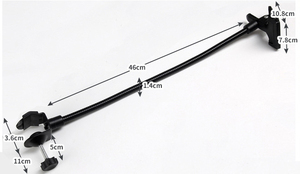 Nhiếp Ảnh Ánh Sáng Đứng Kẹp Đèn Flash <span class=keywords><strong>C</strong></span> Kẹp Mùa Xuân Kẹp Với Flex Arm Cho Backdrop Clip Kích Thướ<span class=keywords><strong>c</strong></span> Nhỏ Phản Xạ Chủ - Product Image 2