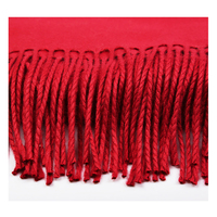 Pas cher 100% Polyester plaine cachemire sensation Pashmina écharpe couleur unie châles écharpes