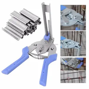 Clip repairing Animal wire Tie clamp Chicken cage plier M nail clamp applicator