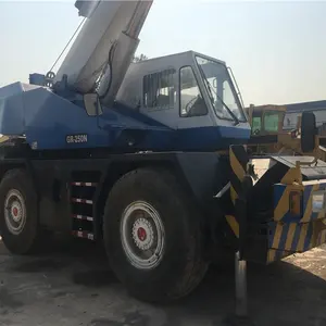 اليابان العلامة التجارية ، GR-250N تستخدم 25 طن رافعة الأراضي الوعرة للبيع (GR-250N GT-550E TL-300E ، KR-25/KR300)